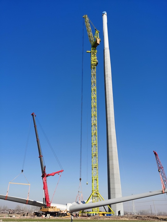 5MW-180m Wind Farm in Lianshui Jiangsu