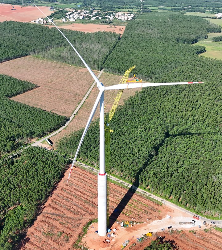 4.5MW-185m Wind Farm in Zhanjiang Guangdong